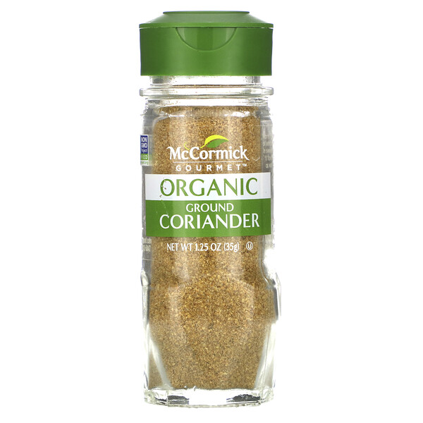 McCormick Gourmet, Organic, Ground Coriander, 1.25 oz (35 g) iHerb
