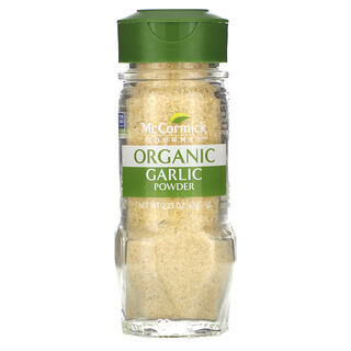 McCormick Gourmet, 有機，大蒜粉，2.25 盎司（63 克）