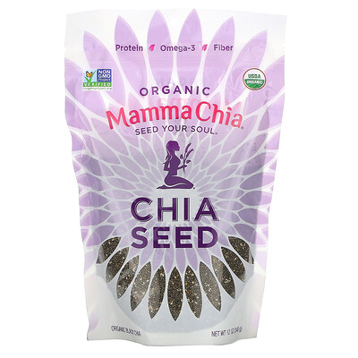 Mamma Chia органические семена чиа, 340 г (12 унций)