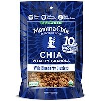 Органическая гранола Chia Vitality Granola с дикой черникой, 9 унций (255 г) - изображение
