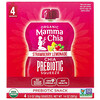 Mamma Chia, Organic Chia Prebiotic Squeeze, Strawberry Lemonade, 4 Pouches, 3.5 oz (99 g) Each