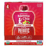 マンマチア, Organic Chia Prebiotic Squeeze, Strawberry Lemonade, 4 Pouches, 3.5 oz (99 g) Each