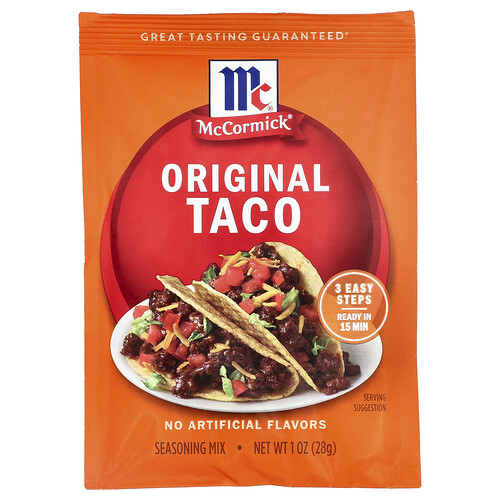 McCormick, Original Taco-Gewürzmischung, 28 g (1 oz.)