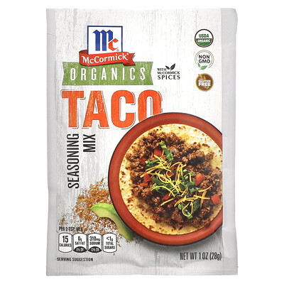 

McCormick Organic Seasoning Mix Taco 1 oz (28 g)