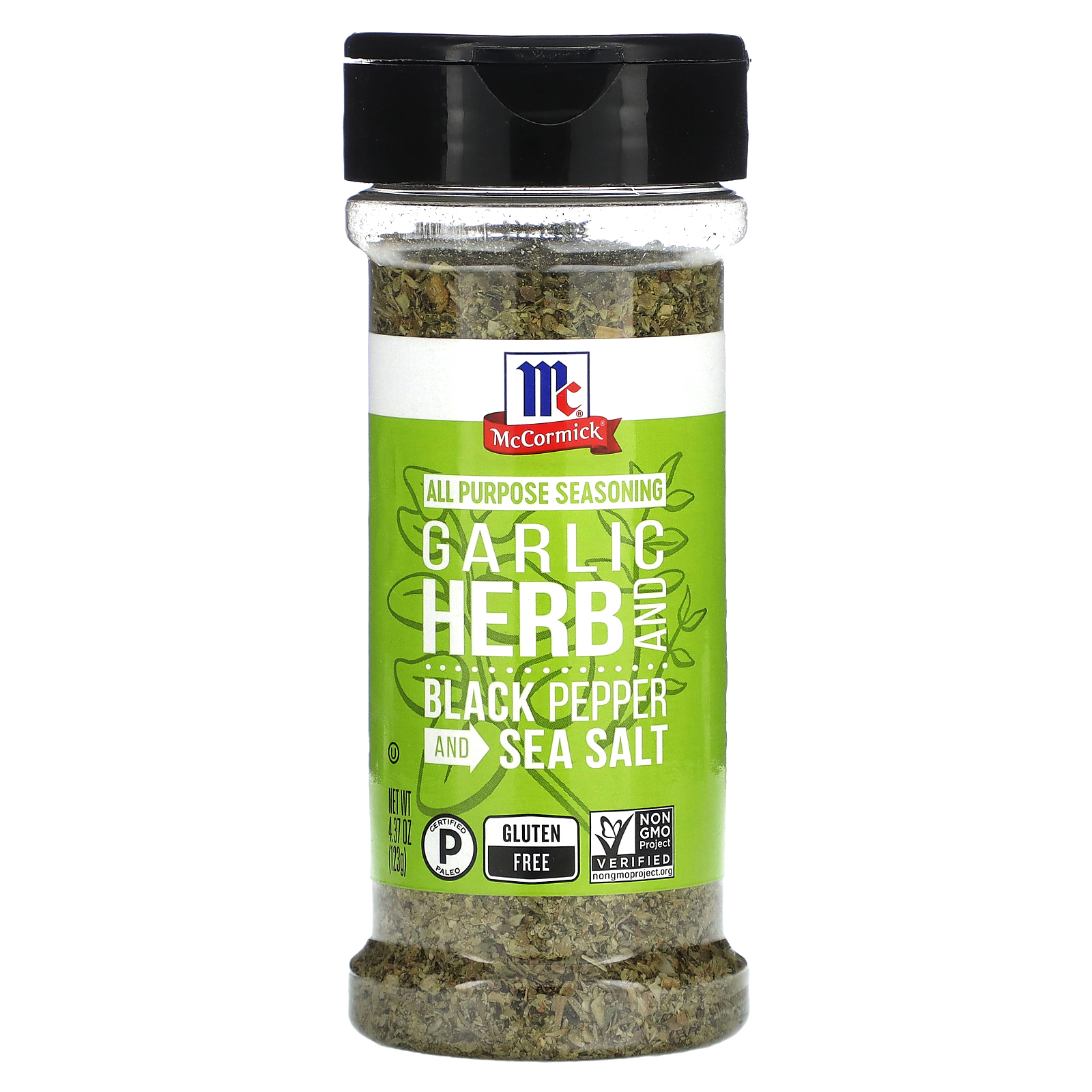 Mccormick All Purpose Seasoning Garlic Herb With Black Pepper And Sea