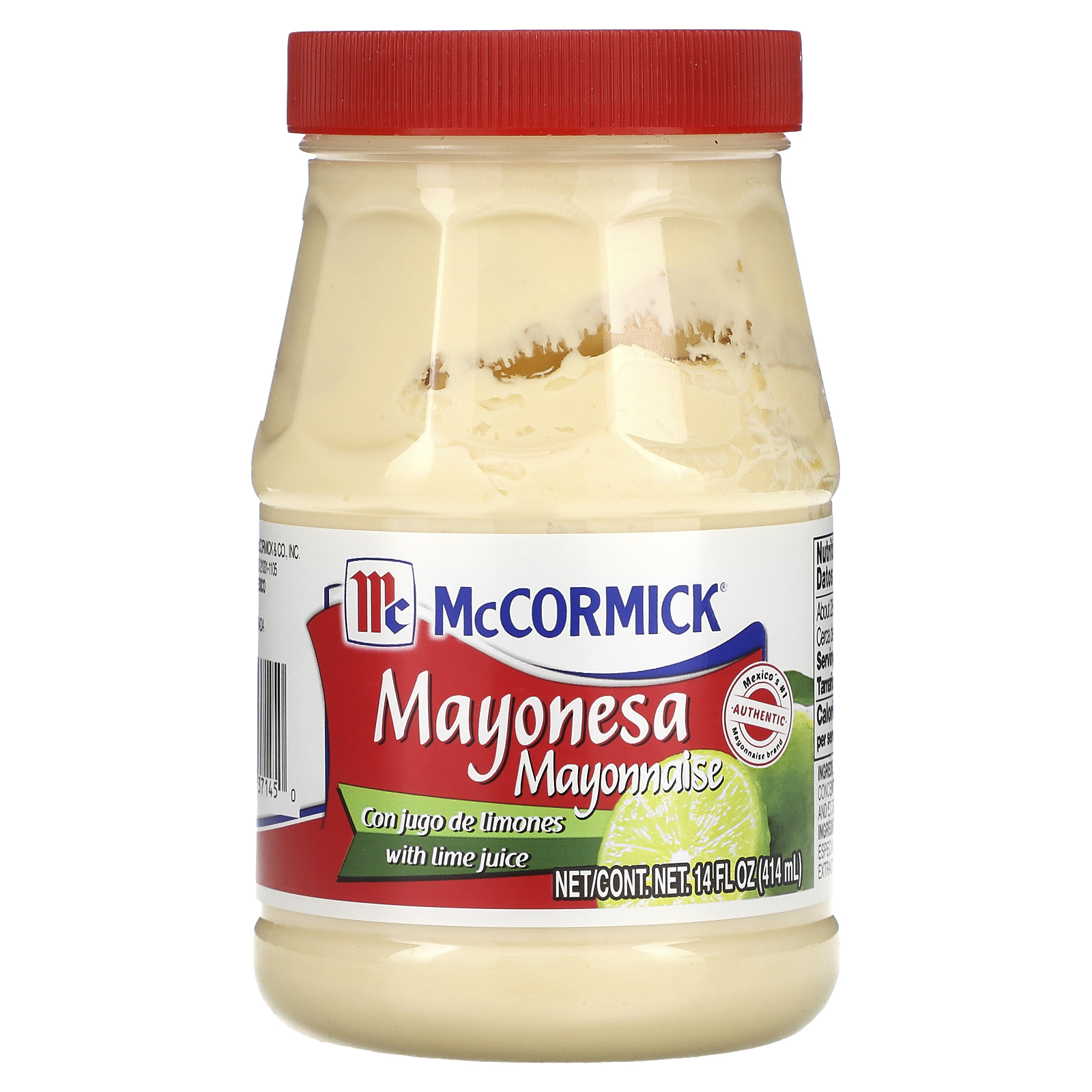 McCormick, Mayonnaise With Lime Juice, 14 fl oz (414 ml)