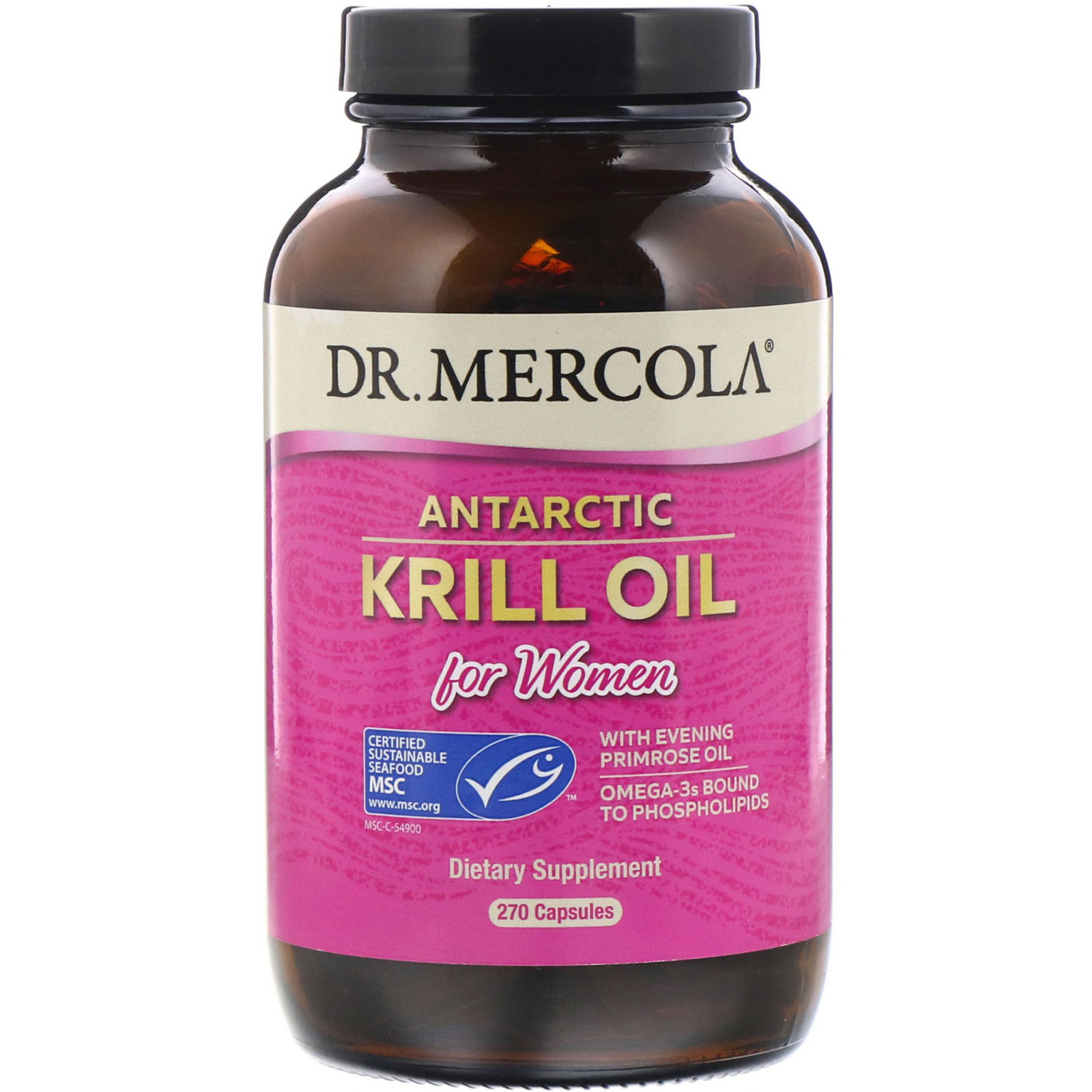 Dr. Mercola, Antarctic Krill Oil for Women, 270 Capsules iHerb