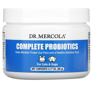 Dr. Mercola, Probióticos completos, para cães e gatos, 90 g (3,17 oz)