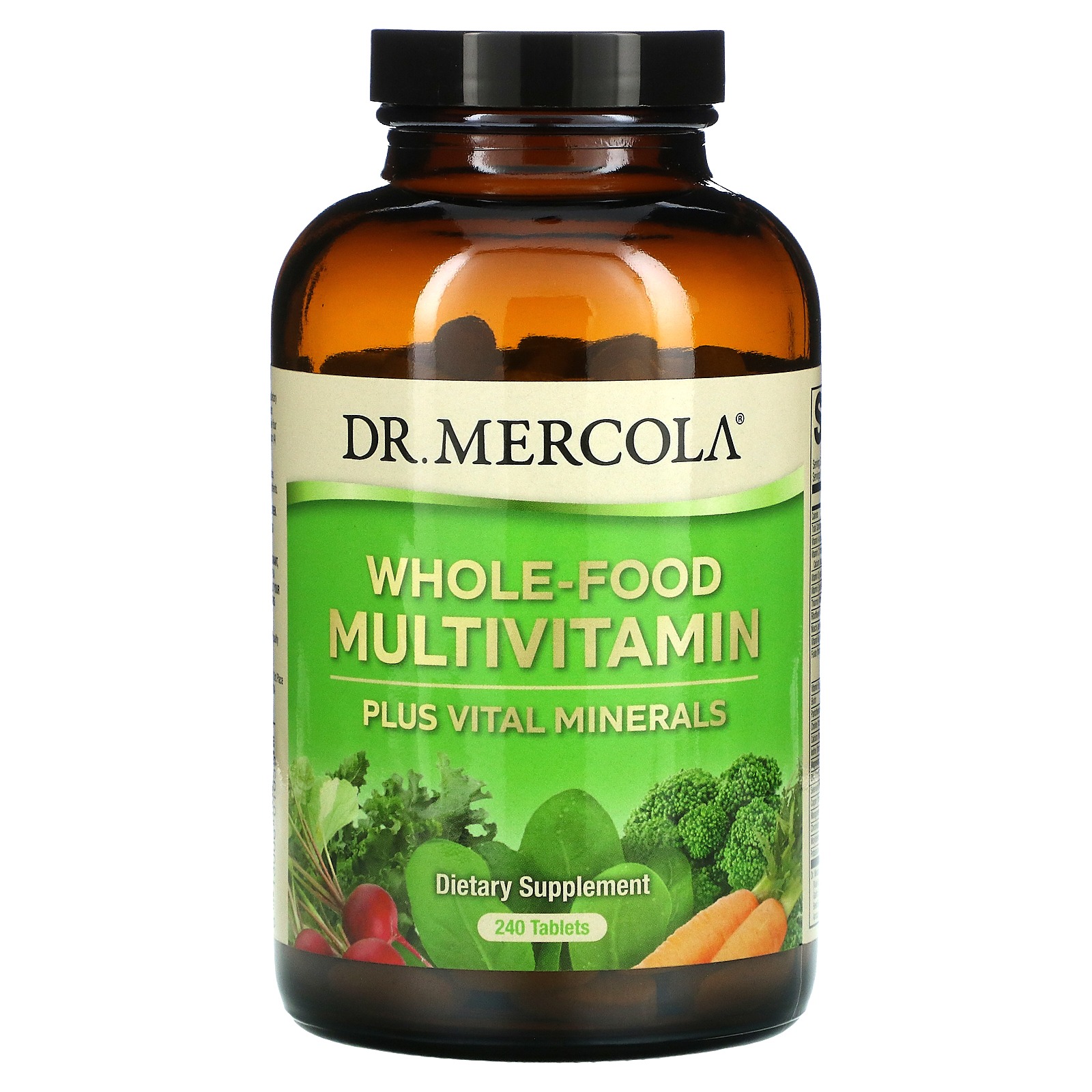 Dr. Mercola, WholeFood Multivitamin Plus Vital Minerals, 240 Tablets