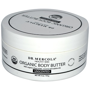 ДР. Меркола, Healthy Skin, Organic Body Butter, Unscented, 4 oz (113 g) отзывы