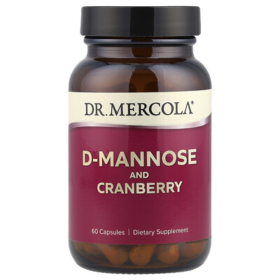 Product Image for Dr. Mercola, D-Mannose and Cranberry Extract, 60 Capsules