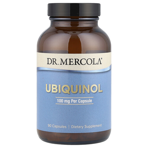 Dr. Mercola, Ubikinol, 100 mg, 90 kapslar