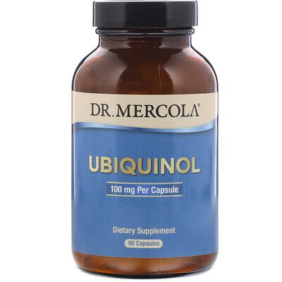 Dr. Mercola Убихинол, 100 мг, 90 капсул