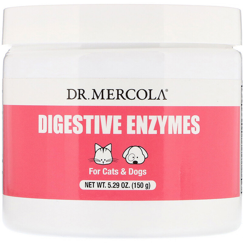 Dr. Mercola, Digestive Enzymes, For Cats & Dogs, 5.29 oz (150 g) iHerb