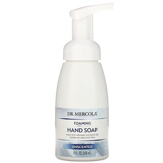 Dr. Mercola, Foaming Hand Soap, Unscented, 8 fl oz (236 ml)