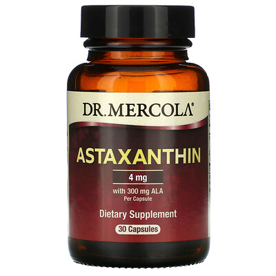 

Dr. Mercola Астаксантин, 30 капсул