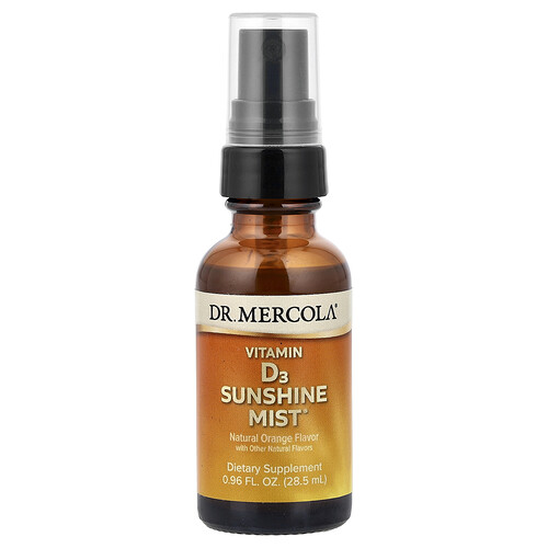 Dr. Mercola, Vitamin D3 Sunshine Mist®, Natural Orange, 28,5 ml