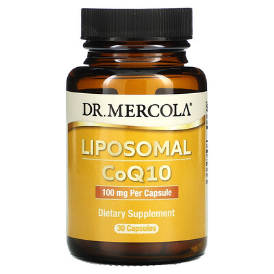 Dr. Mercola липосомальный коэнзим Q10, 100 мг, 30 капсул