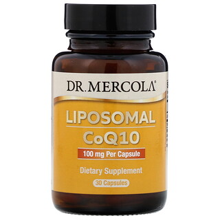 Dr. Mercola, ليبوسومال بإنزيم Q10 المساعد، 100 مجم، 30 كبسولة