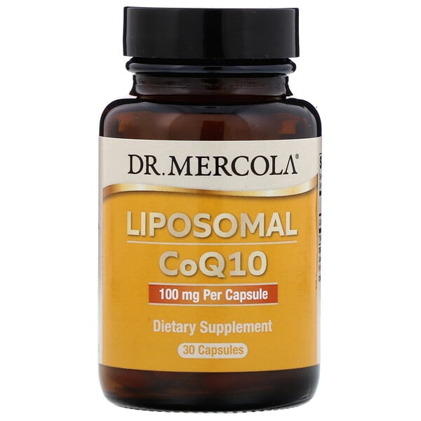 Dr. Mercola‏, ليبوسومال بإنزيم Q10 المساعد، 100 مجم، 30 كبسولة