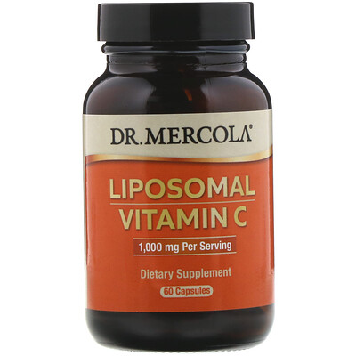 Dr. Mercola Липосомальный витамин С, 1000 мг, 60 капсул