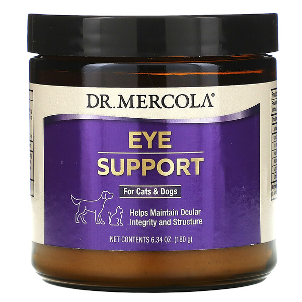 Dr. Mercola, Eye Support For Cats & Dogs, 6.34 oz (180 g)
