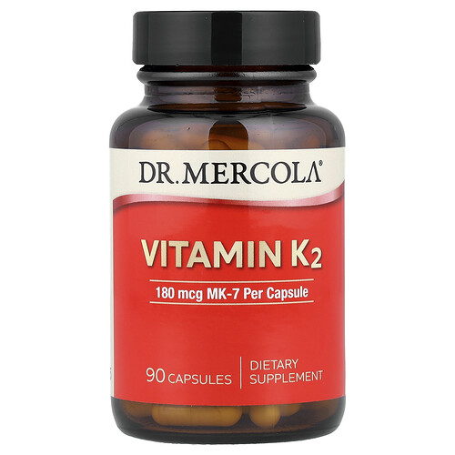 Dr. Mercola, Vitamin K2, 180 mcg, 90 Kapseln
