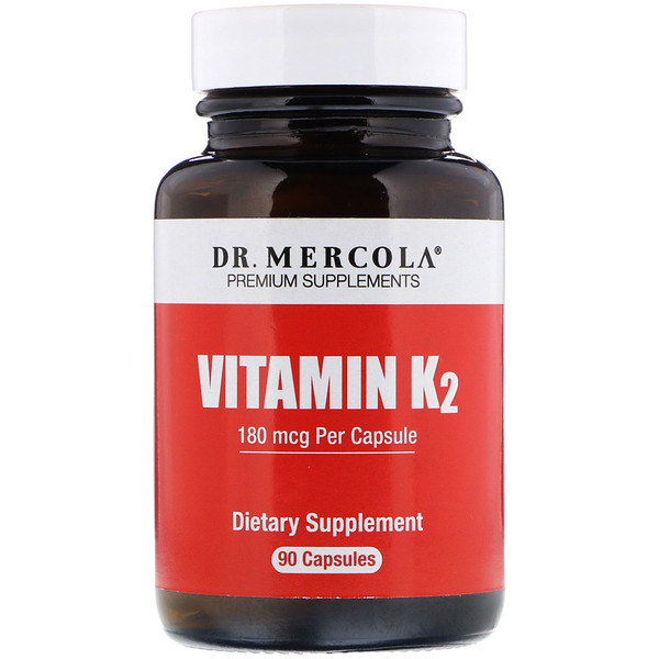 Dr. Mercola, Витамин К2, 90 капсул