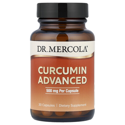 Dr. Mercola, Curcumin Advanced, 500 mg, 30 Capsules