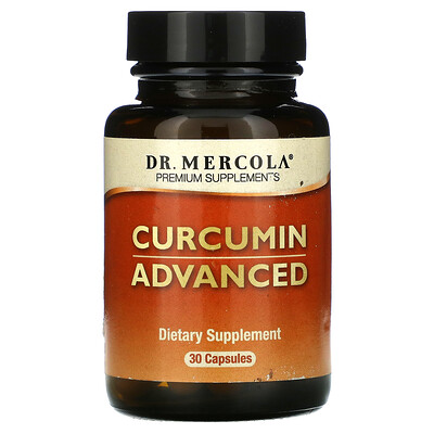 Dr. Mercola Куркумин с улучшенной рецептурой, 30 капсул