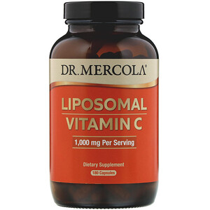 Отзывы о ДР. Меркола, Liposomal Vitamin C, 1,000 mg, 180 Capsules