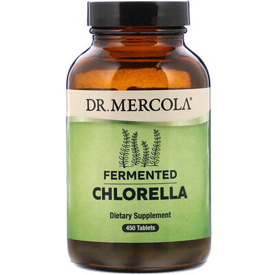 Dr. Mercola Ферментированная хлорелла, 450 таблеток
