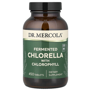 Dr. Mercola, ферментированная хлорелла, 450 таблеток