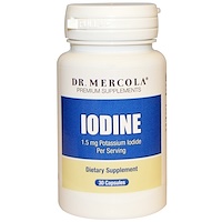 Iodine, 1.5 mg, 30 Capsules - изображение