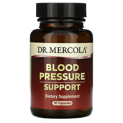 Dr. Mercola Поддержка давления, 30 капсул