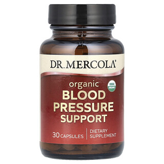 Dr. Mercola, Soutien de la tension artérielle biologique, 30 capsules