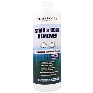 Отзывы о ДР. Меркола, Healthy Pets, Stain and Odor Remover, 24 fl oz (709 ml)
