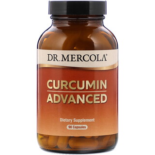 Dr. Mercola, Усовершенствованная формула куркумина, 90 капсул