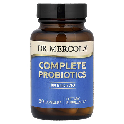 Product Image for Dr. Mercola, Complete Probiotics, 100 Billion CFU, 30 Capsules