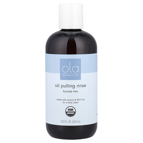 Dr. Mercola, Oil Pulling Rinse, Fluoride Free , 8.12 fl oz (240 ml)