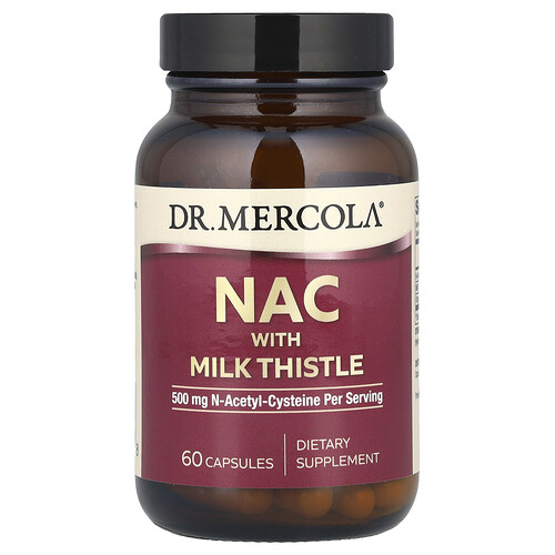 Dr. Mercola Dr. Mercola, NAC with Milk Thistle, 60 Capsules