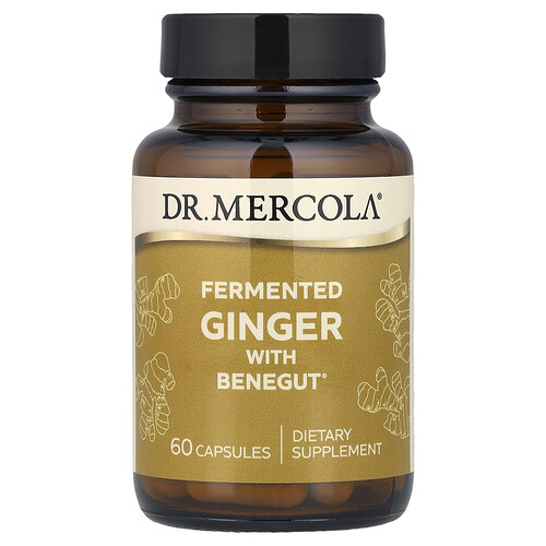 Dr. Mercola, Fermented Ginger with Benegut®, 60 Capsules