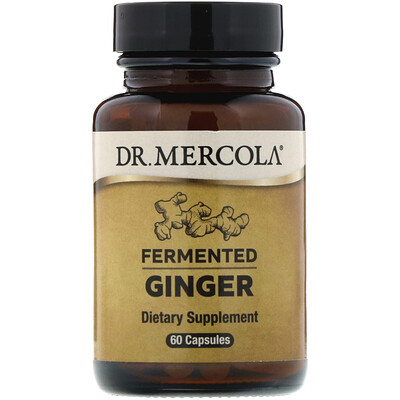 Dr. Mercola ферментированный имбирь, 60 капсул