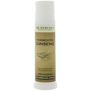 Отзывы о ДР. Меркола, Fermented Ginseng Spray, Natural Citrus Mint Flavor, 0.85 fl oz (25 ml)