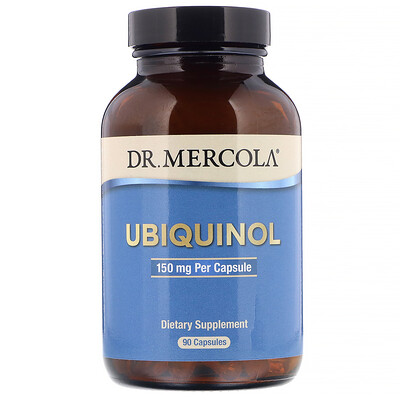 Dr. Mercola Убихинол, 150 мг, 90 капсул