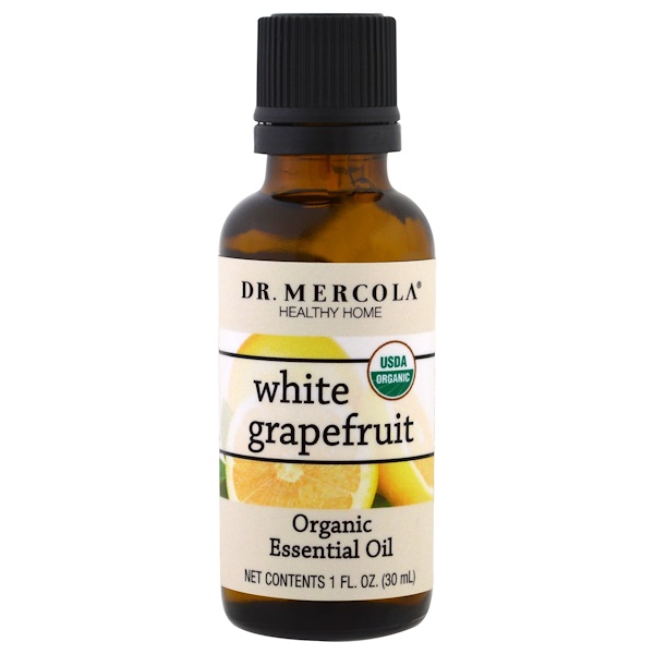 Dr. Mercola‏, Organic Essential Oil, White Grapefruit, 1 oz (30 ml)
