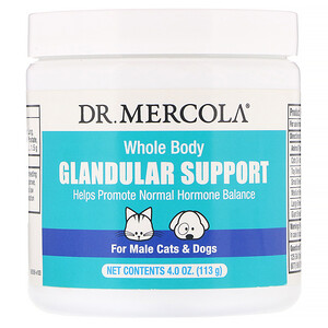 Отзывы о ДР. Меркола, Whole Body Glandular Support, For Male Cats & Dogs, 4.0 oz (113 g)