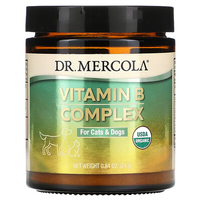 

Dr. Mercola Vitamin B Complex For Cats & Dogs 0.84 oz (24 g)