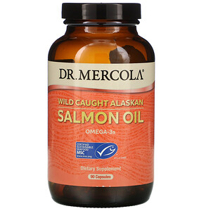 Отзывы о ДР. Меркола, Wild Caught Alaskan Salmon Oil, 90 Capsules