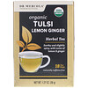 Dr. Mercola, Organic Tulsi Lemon Ginger, Herbal Tea, 18 Tea Bags, 1.27 oz (36 g)
